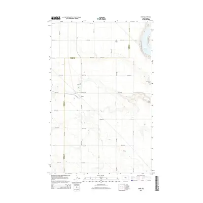2014 Map of Niobe, 2014 Print
