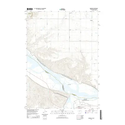 2014 Map of Niobrara, 2014 Print