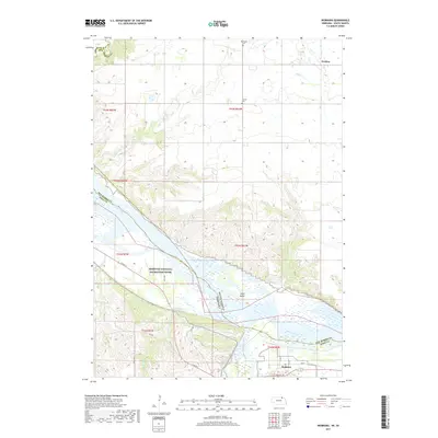 2017 Map of Niobrara, 2017 Print