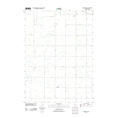 2012 Map of Niobrara NE, 2012 Print