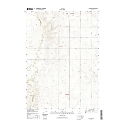 2015 Map of Niobrara NE, 2015 Print