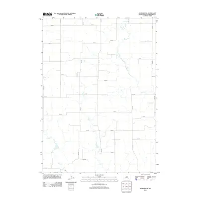 2012 Map of Niobrara NW, 2012 Print