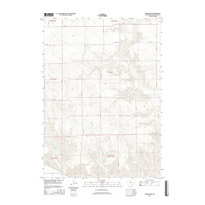 2015 Map of Niobrara NW, 2015 Print