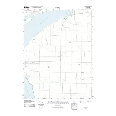 2010 Map of Niota, 2010 Print