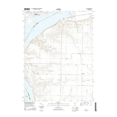 2015 Map of Niota, 2015 Print