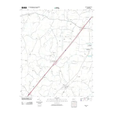 2010 Map of Niota, 2010 Print