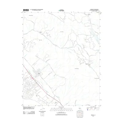 2012 Map of Nipomo, 2012 Print