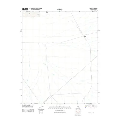 2012 Map of Nipton, 2012 Print