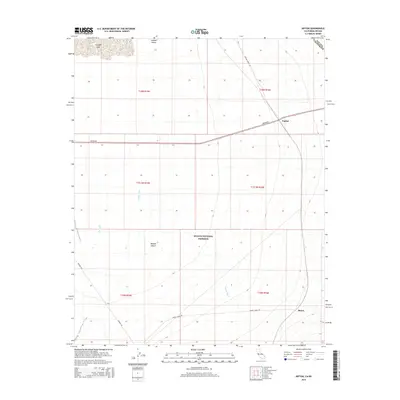 2015 Map of Nipton, 2015 Print