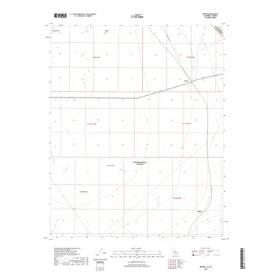 2018 Map of Nipton, 2018 Print