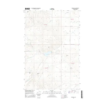 2017 Map of Nirling Hill, 2017 Print