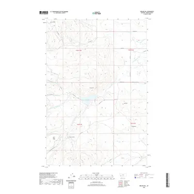2020 Map of Nirling Hill, 2020 Print