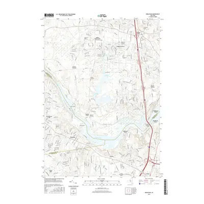 2016 Map of Niskayuna, 2016 Print