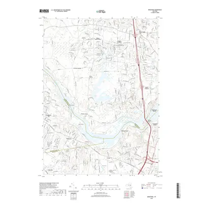 2019 Map of Niskayuna, 2019 Print