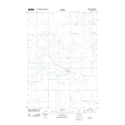2012 Map of Nisland, 2012 Print