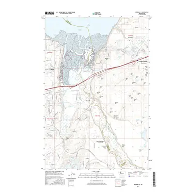 2017 Map of Nisqually, 2017 Print