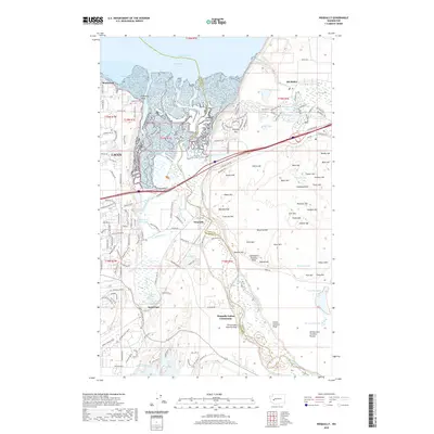 2020 Map of Nisqually, 2020 Print