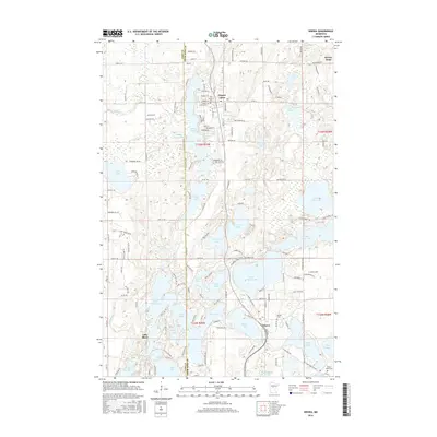 2016 Map of Nisswa, 2016 Print