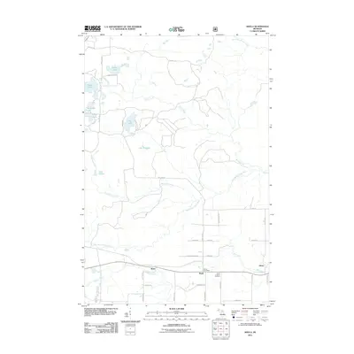 2011 Map of Nisula, 2011 Print
