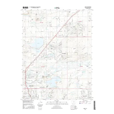 2016 Map of Niwot, 2016 Print