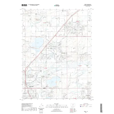 2019 Map of Niwot, 2019 Print