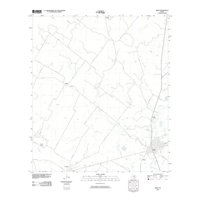 2010 Map of Nixon, 2010 Print