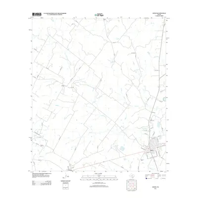 2013 Map of Nixon, 2013 Print