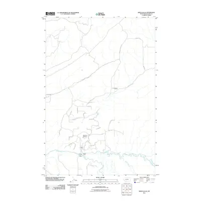 2011 Map of Nixon Gulch, 2011 Print