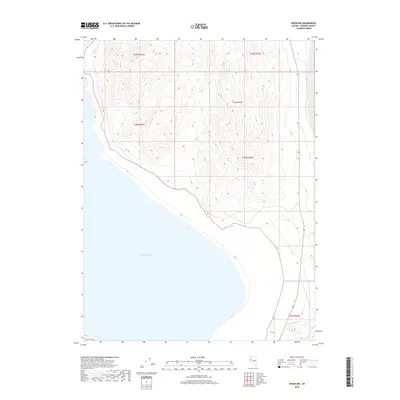 2018 Map of Nixon NW, 2018 Print