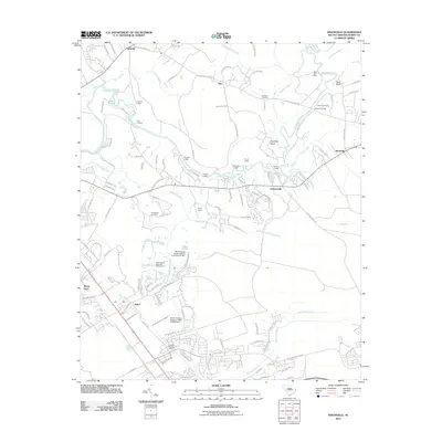 2011 Map of Nixonville, 2011 Print