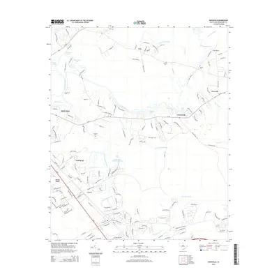 2014 Map of Nixonville, 2014 Print