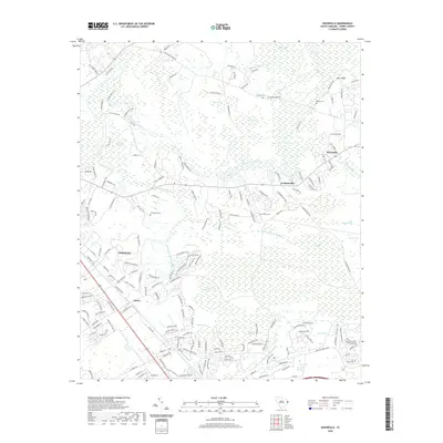 2020 Map of Nixonville, 2020 Print
