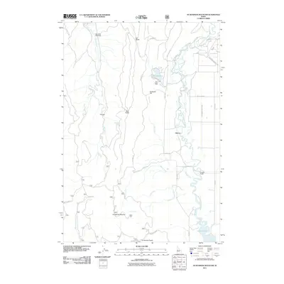 2011 Map of No Business Mountain, 2011 Print