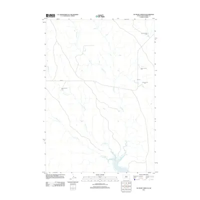 2012 Map of No Heart Creek NE, 2012 Print