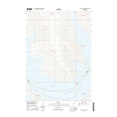 2015 Map of No Heart Creek SE, 2015 Print