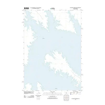 2012 Map of No Heart Creek SW, 2012 Print