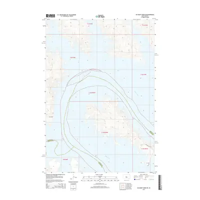 2015 Map of No Heart Creek SW, 2015 Print
