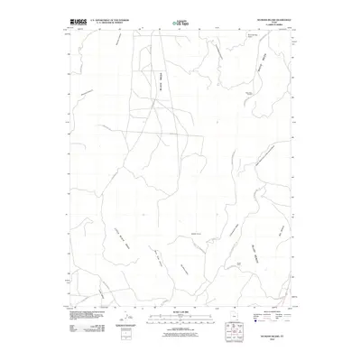 2010 Map of No-Mans Island, 2010 Print