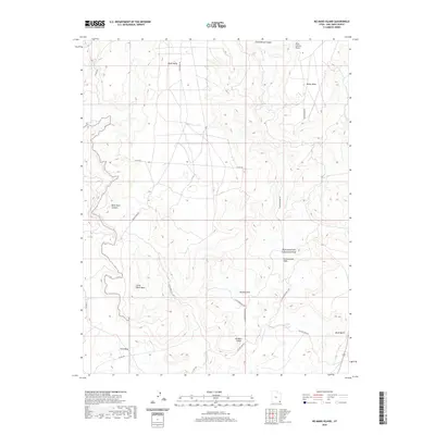 2020 Map of No-Mans Island, 2020 Print