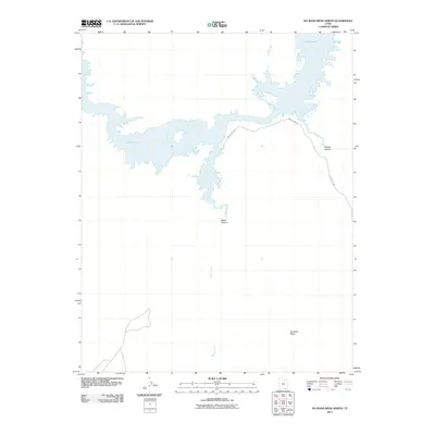 2011 Map of No Mans Mesa North, 2011 Print