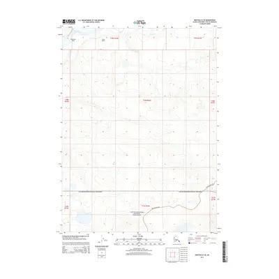 2014 Map of Noatak D-4 SE, 2014 Print