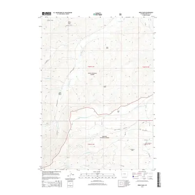 2015 Map of Noble Basin, 2015 Print