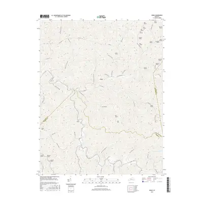 2016 Map of Noble, 2016 Print