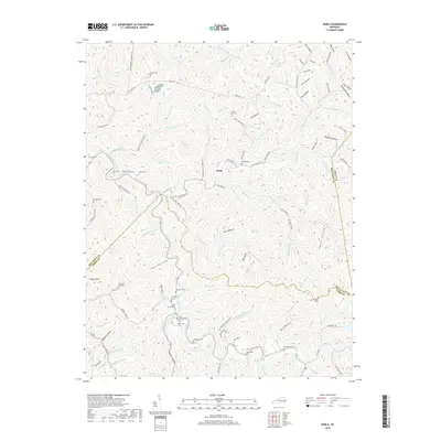 2019 Map of Noble, 2019 Print