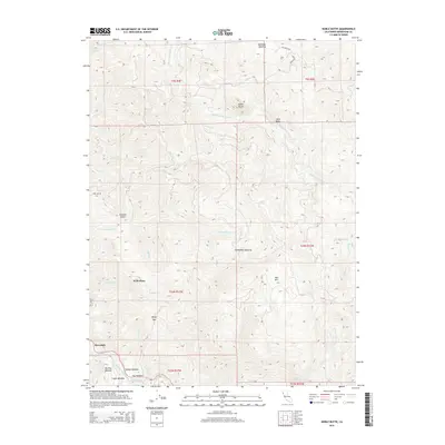 2015 Map of Noble Butte, 2015 Print