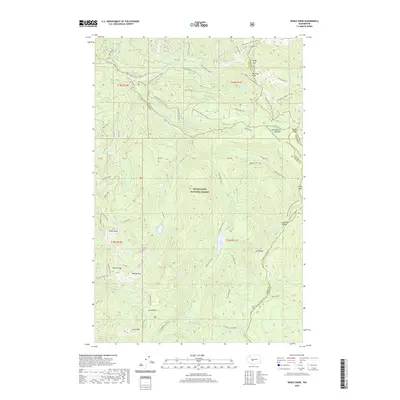 2020 Map of Noble Knob, 2020 Print