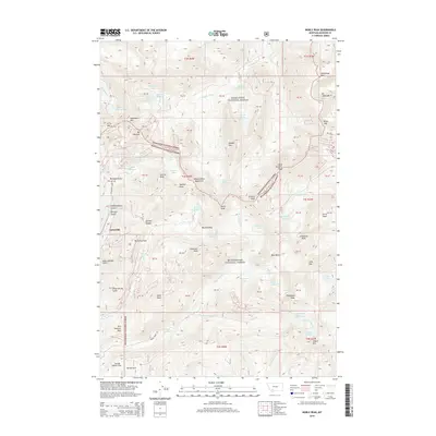 2014 Map of Noble Peak, 2014 Print