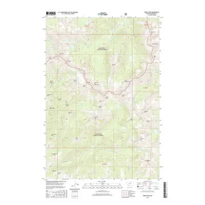 2017 Map of Noble Peak, 2017 Print
