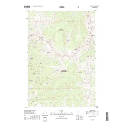 2020 Map of Noble Peak, 2020 Print