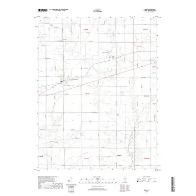 2018 Map of Noble, 2018 Print